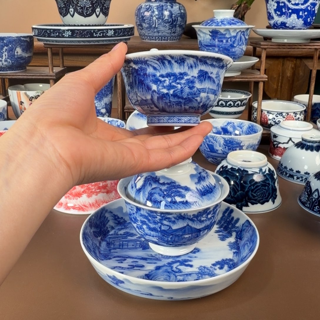 景德镇陶瓷手工手绘