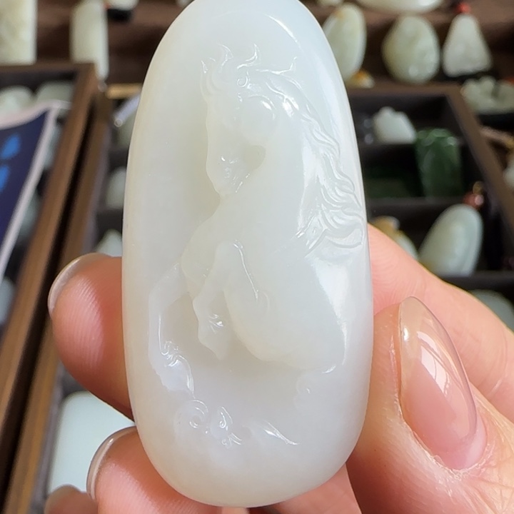 和田玉挂件未镶嵌