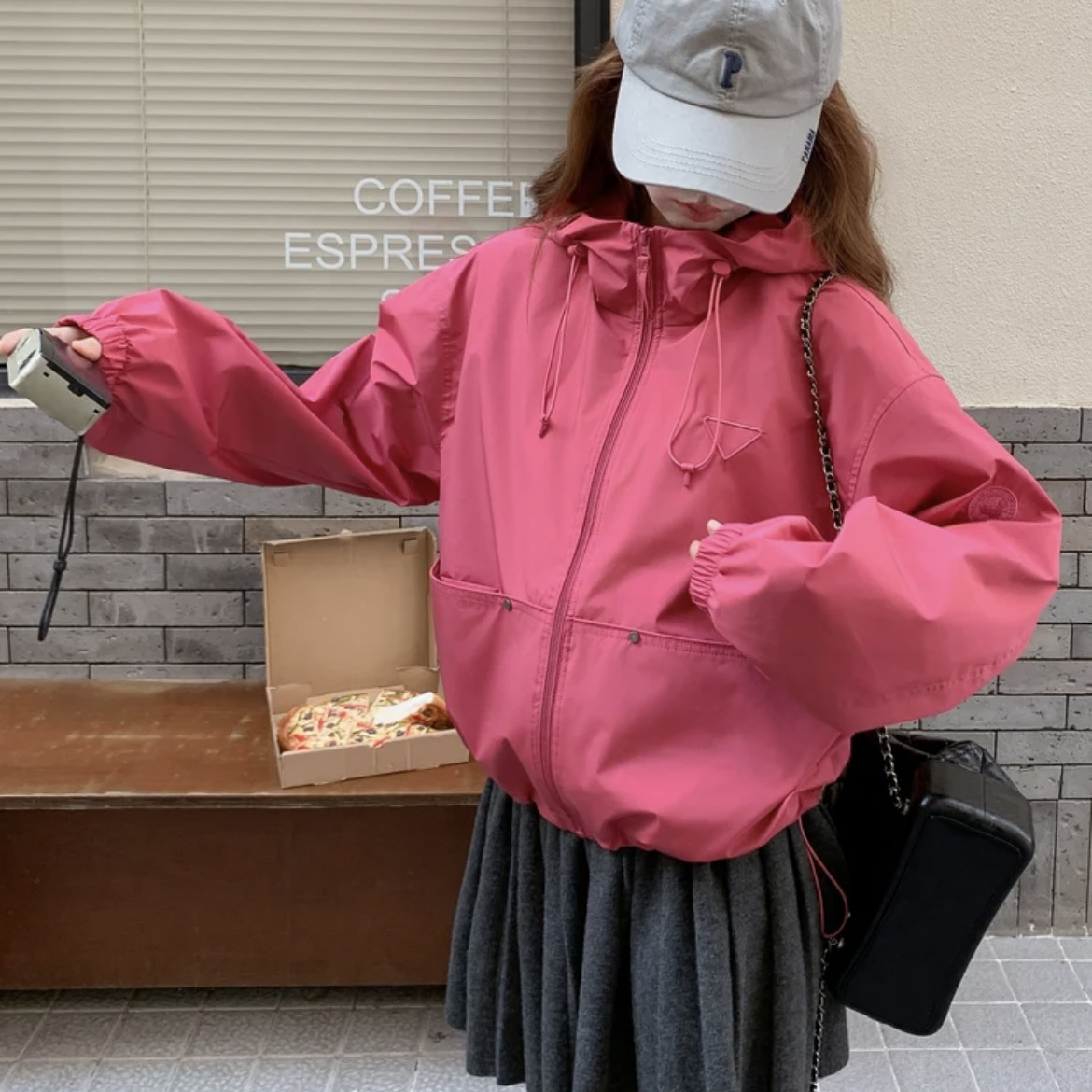 2025冬季新款韩系连帽短款羽绒小个子女时尚百搭显瘦外套