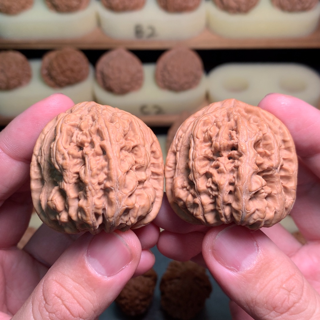 文玩核桃吊坠43原桩平谷大粗筋全品