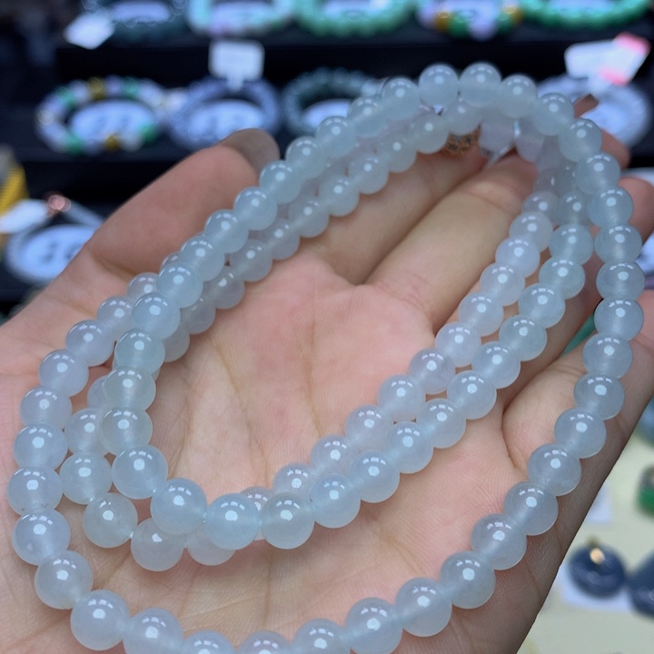 翡翠手链未镶嵌翡翠