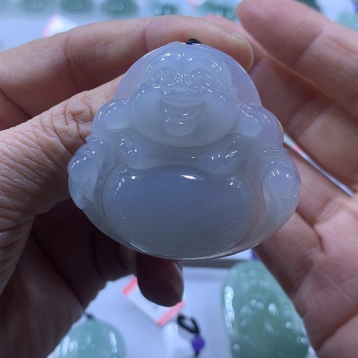 翡翠未镶嵌颈饰乀