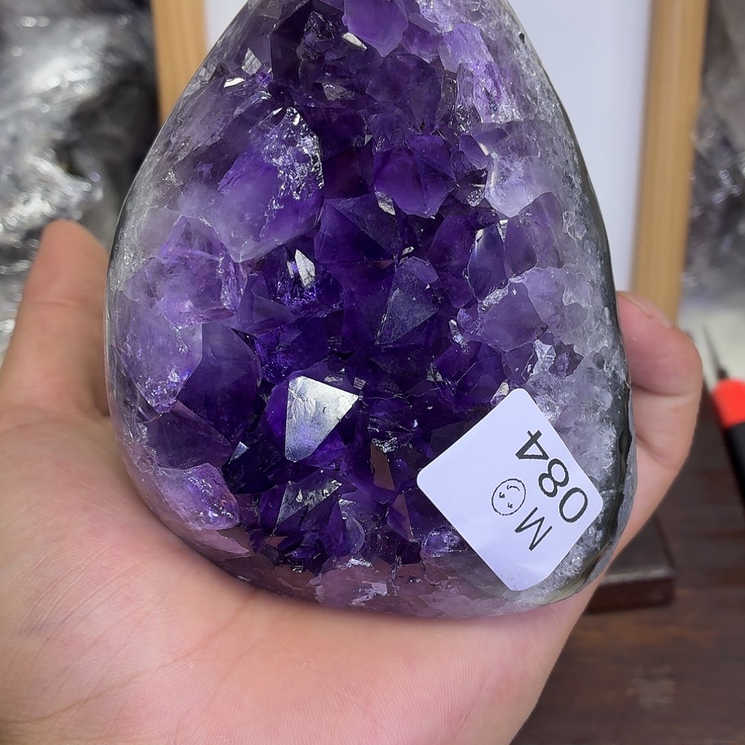 未镶嵌摆件紫晶水晶