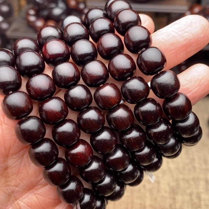 檀香紫檀（小叶紫檀）手串/手链索**吉穿108（6条）