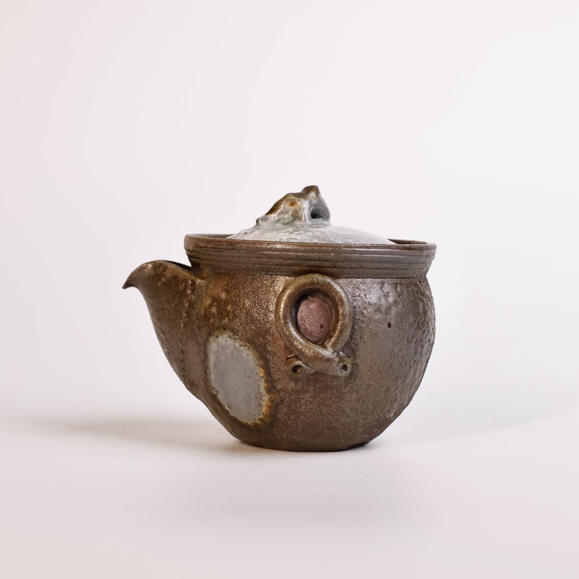 如是柴烧·窑宝陶泥宝瓶手作老味感150cc·福利不退换