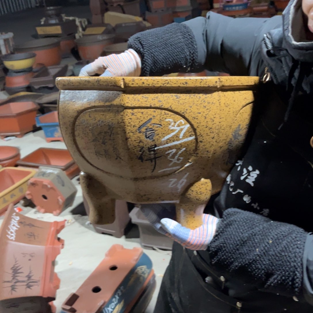 紫砂花盆盆景艺术