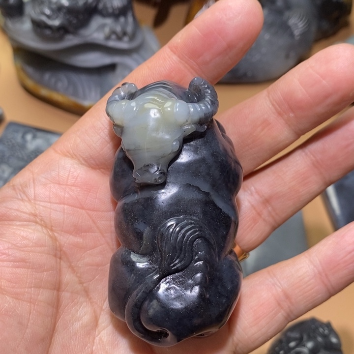 和田玉把件未镶嵌