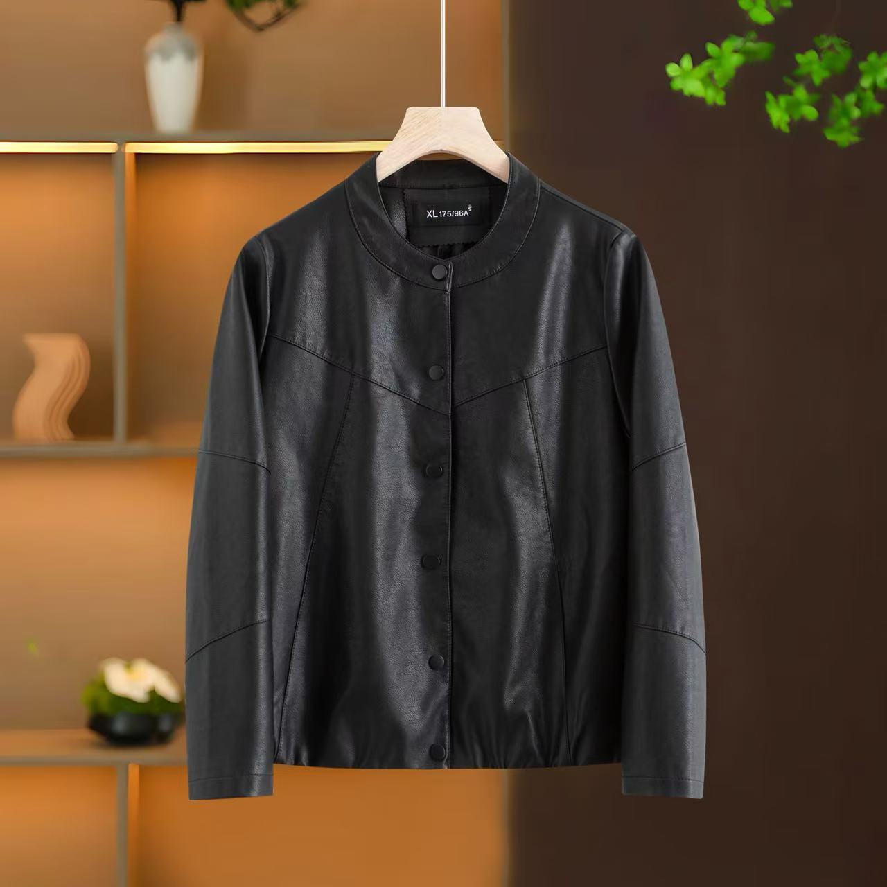 908【PUA皮简约版】高端订制上衣 重工刺绣休闲女士夏季复古修身