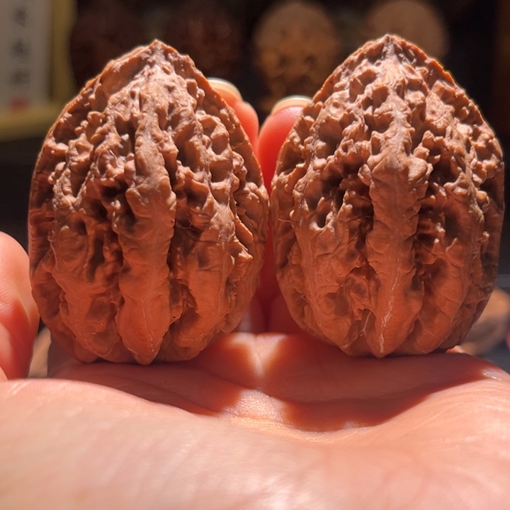 就***座文玩核桃吊坠麒麟庄39