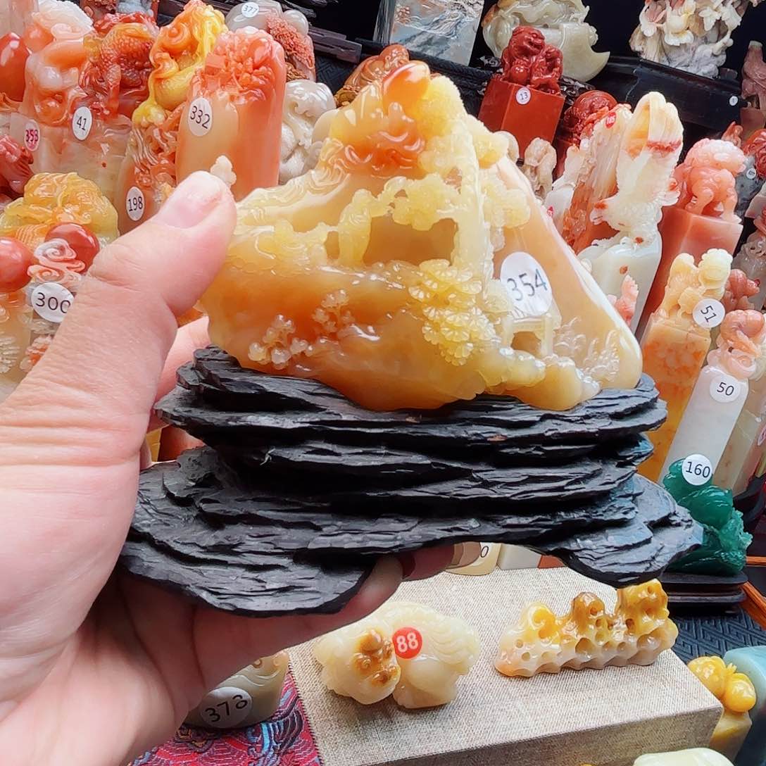 寿山石印石寿山石印章