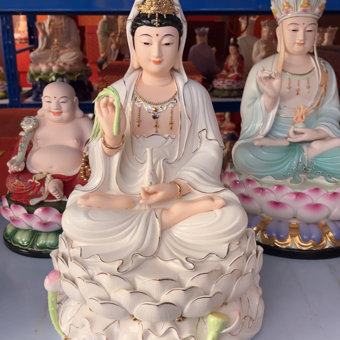 【闪购商品】瓷片瓷摆件观音16吋