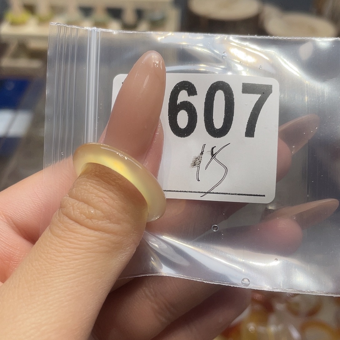 玛瑙/玉髓未镶嵌戒指607