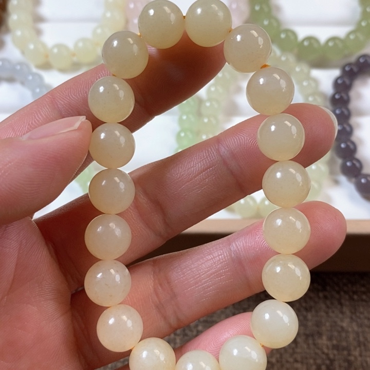 和田玉手串未镶嵌福利款