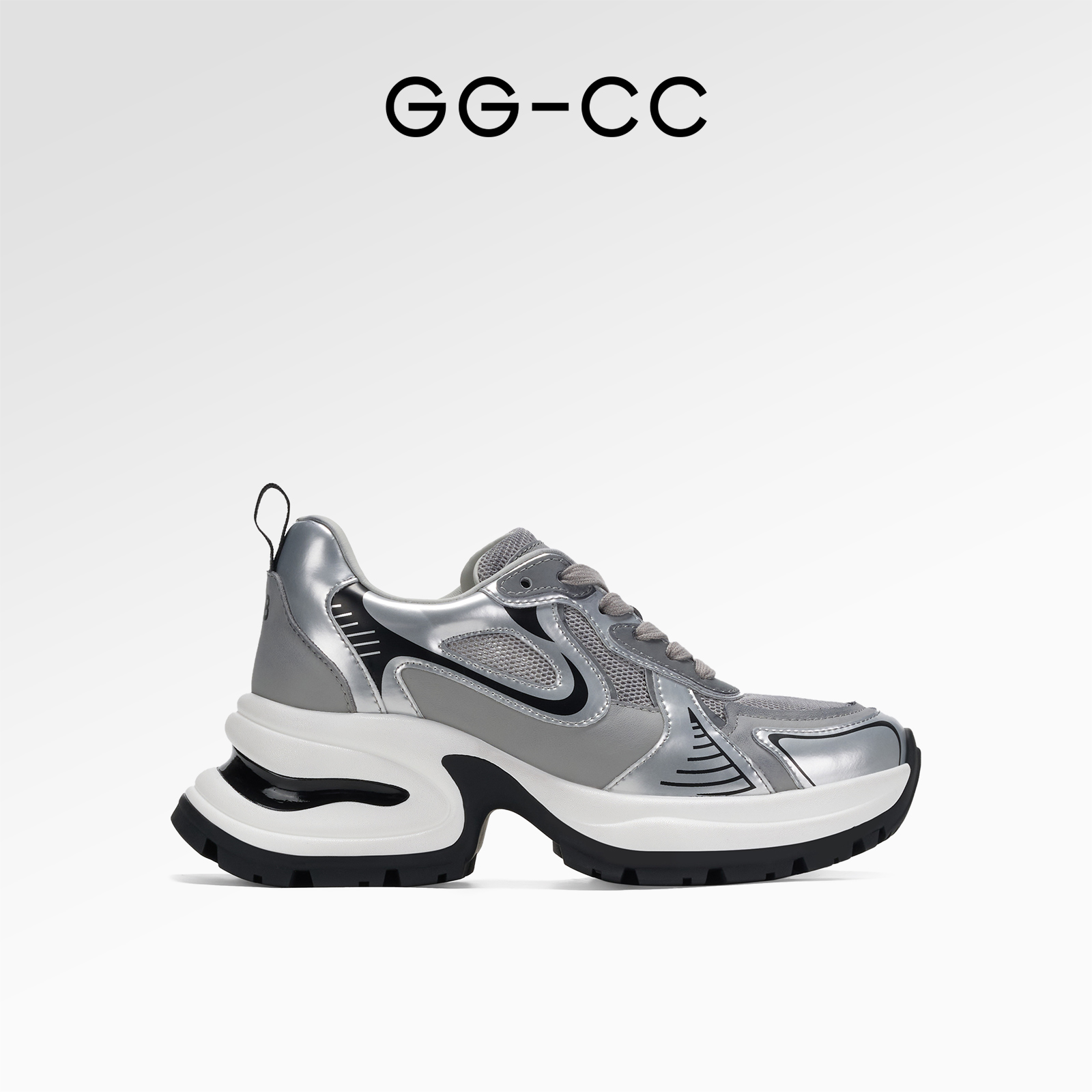 GG-CC【月落星海】新品网面厚底老爹鞋夏季潮流休闲鞋4303