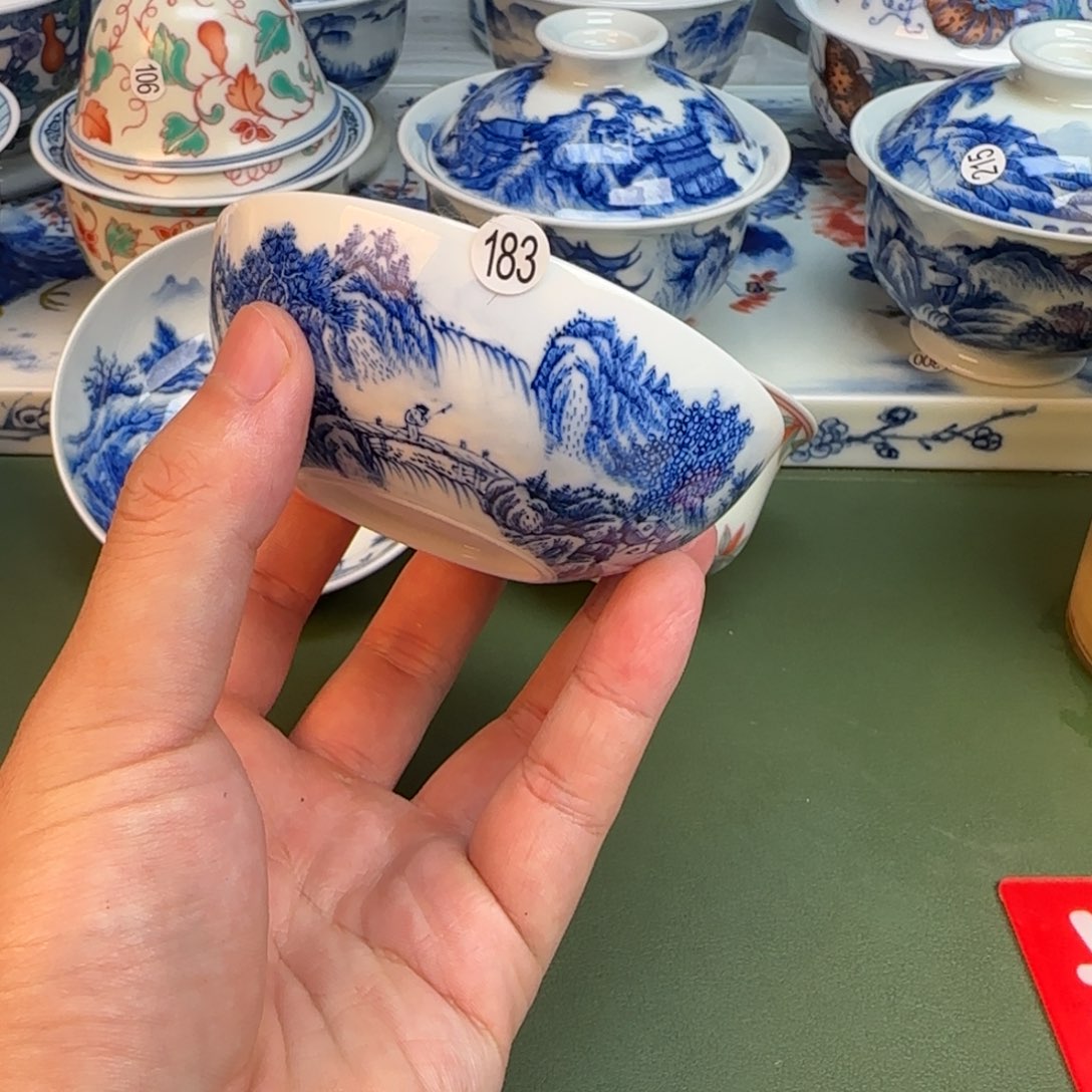 彦祖纯手工手绘茶具183