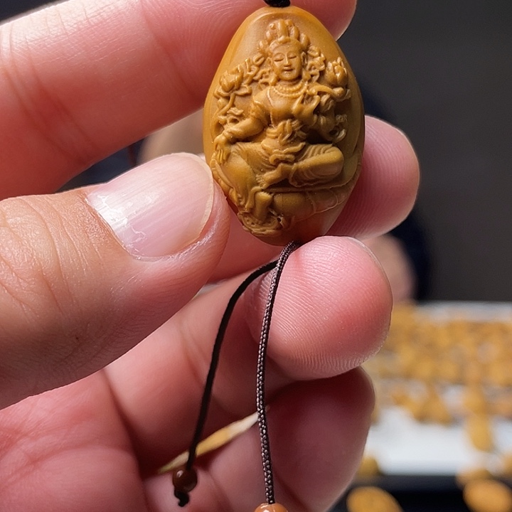 橄榄核吊坠橄榄核