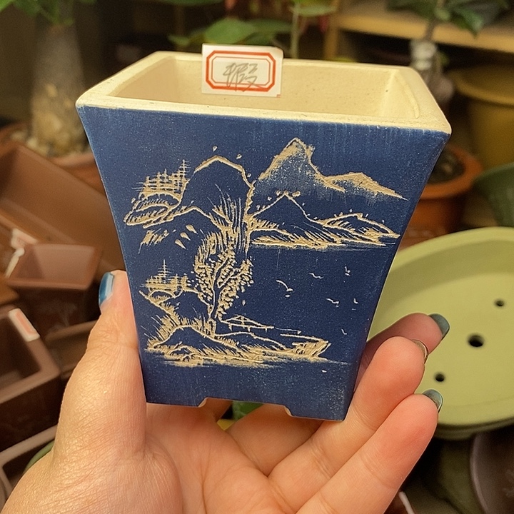 琉璃手工艺品宜兴紫砂精品花盆