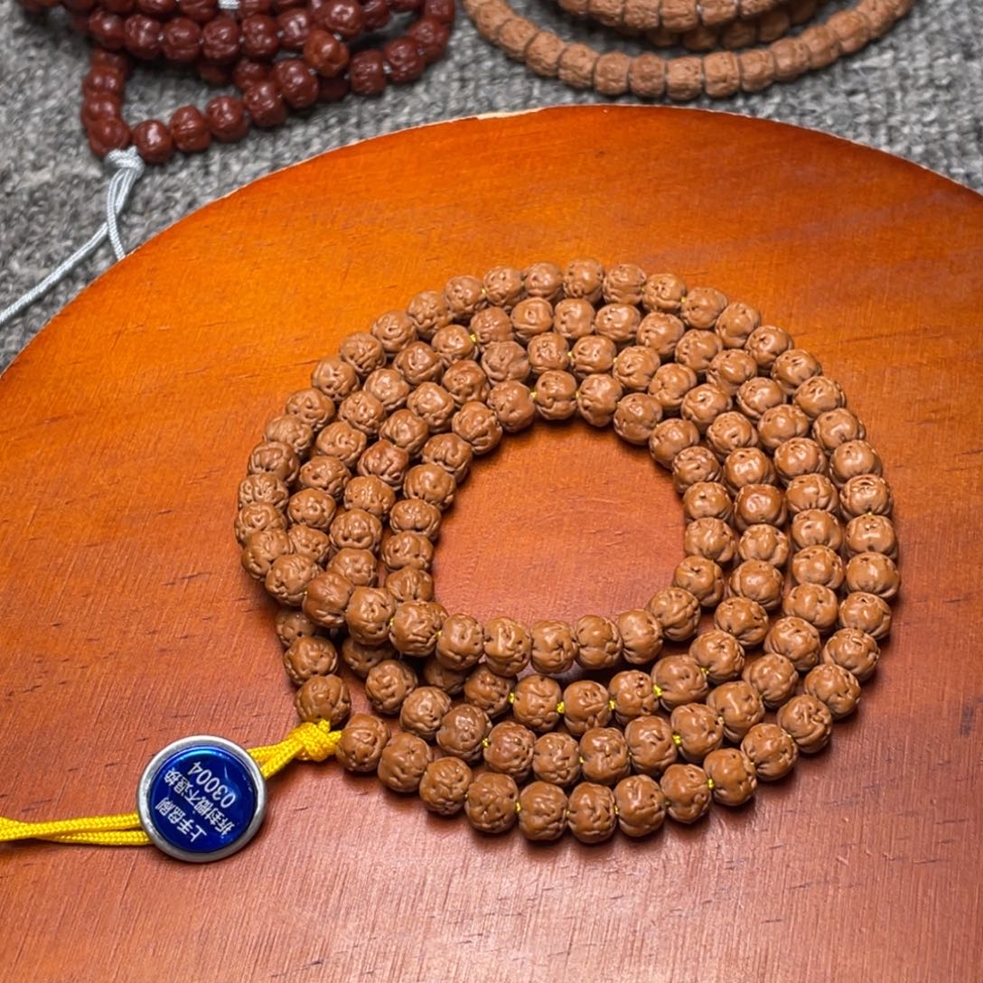 平***人吊坠金刚菩提精挑佛手尺寸7