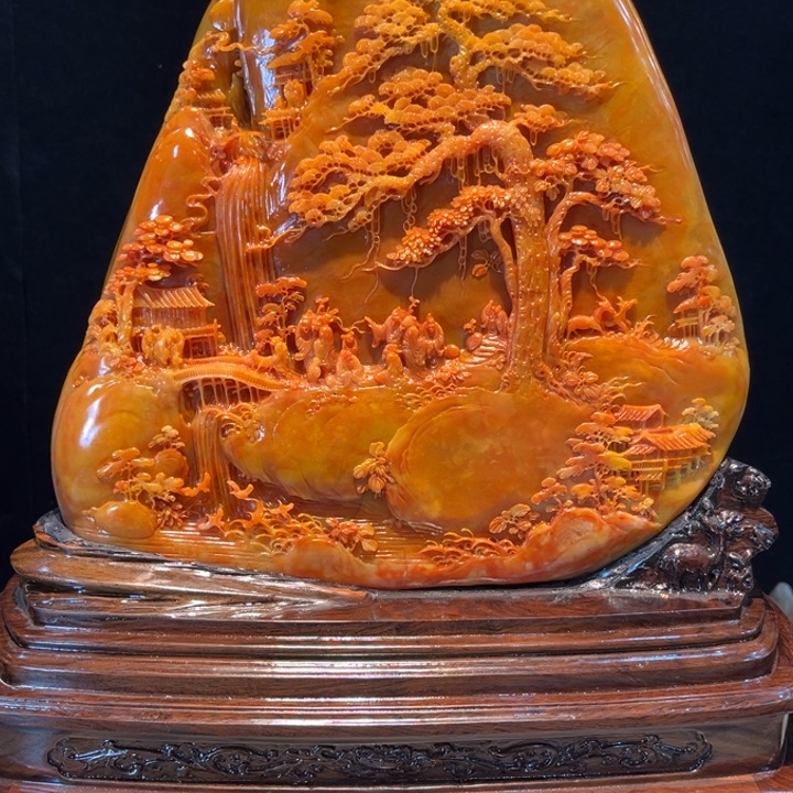 寿山石用****7寿山石摆件