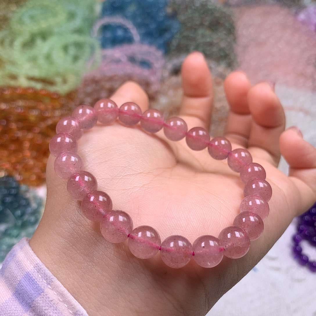 水晶手链未镶嵌天然