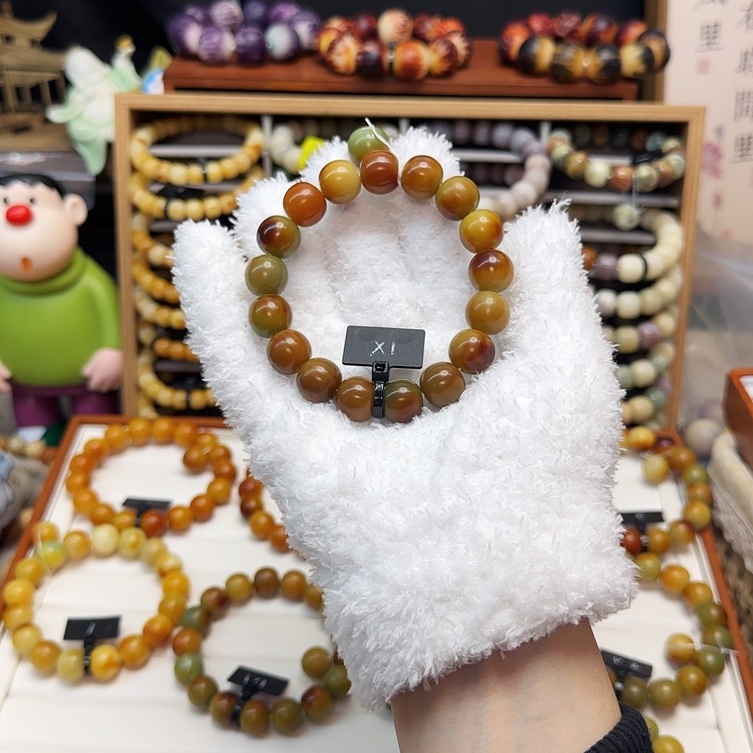 菩提根/象牙果吊坠瑕疵干磨秋梨膏1