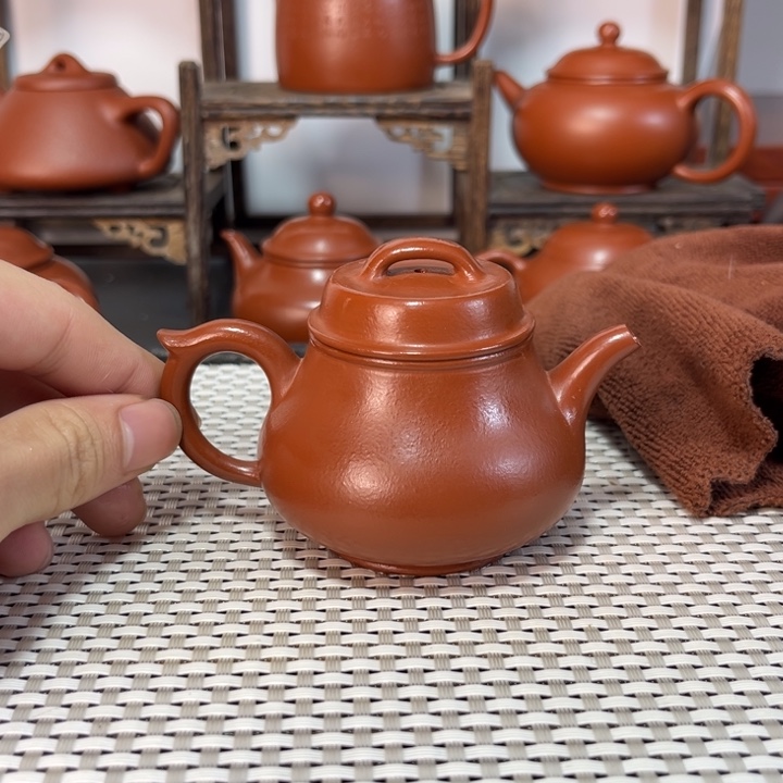 茶壶紫砂原矿紫砂手工制作