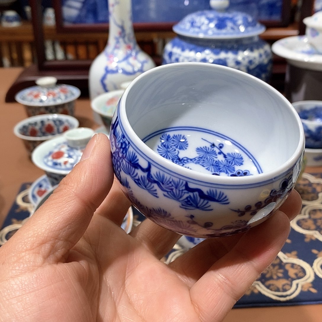 瓷片景德镇旭日堂陶瓷