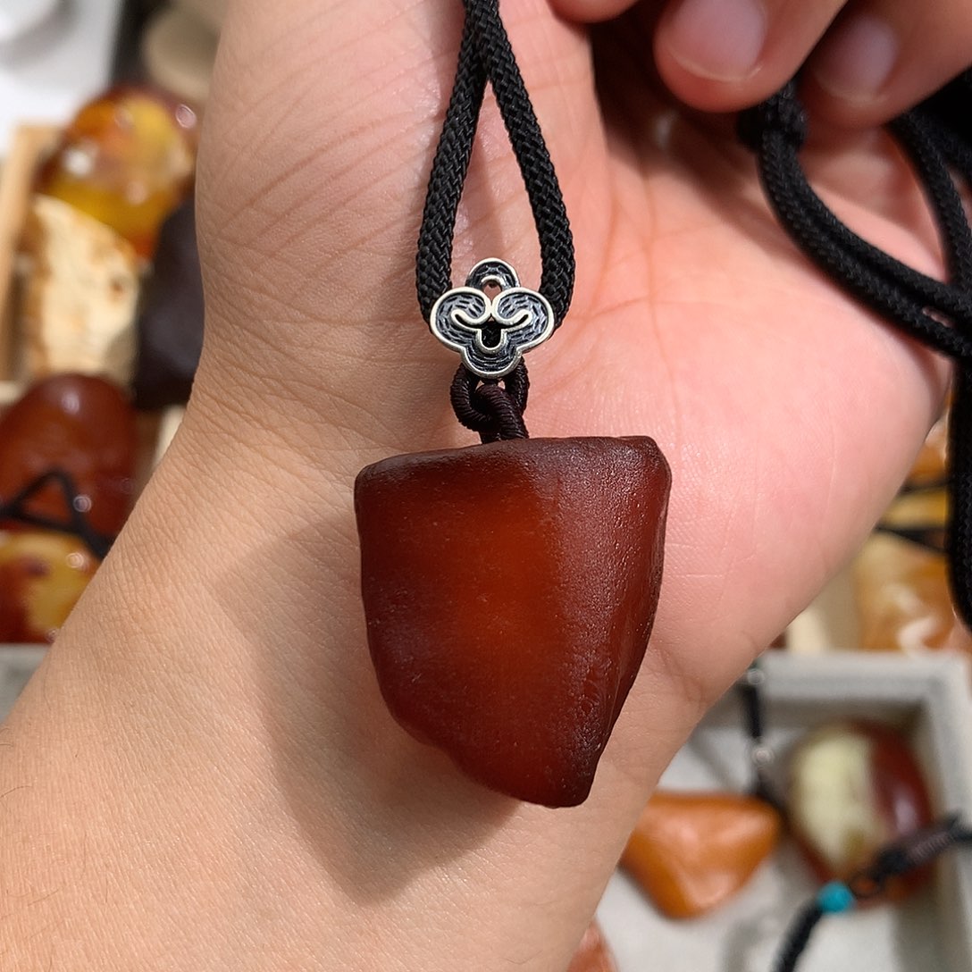 蜜蜡裸石未镶嵌你