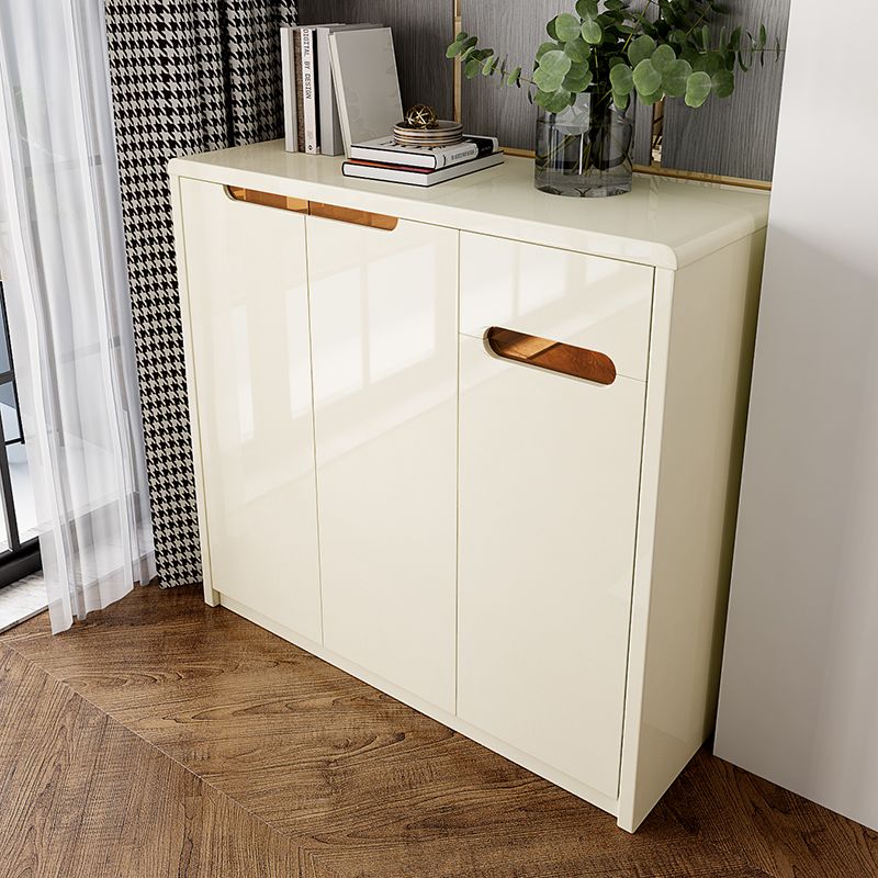 【3460人收藏】双虎家私 简约现代白色鞋柜 家用门口鞋柜玄关简易鞋