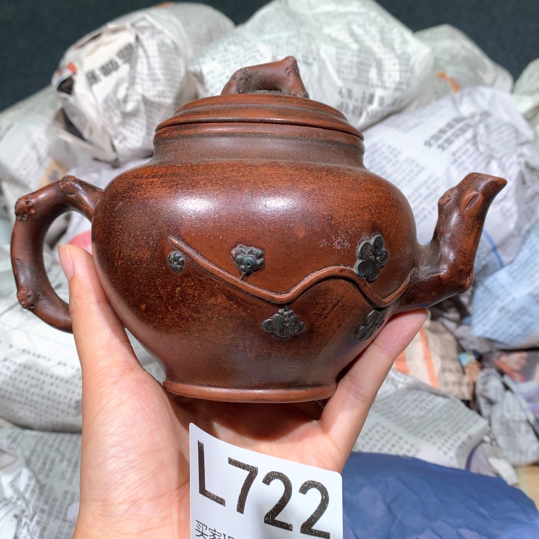 茶壶粗砂紫砂茶壶722