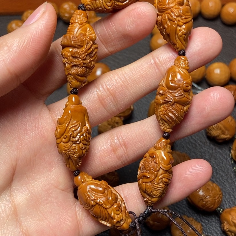 【闪购商品】橄榄核吊坠心**工橄榄核