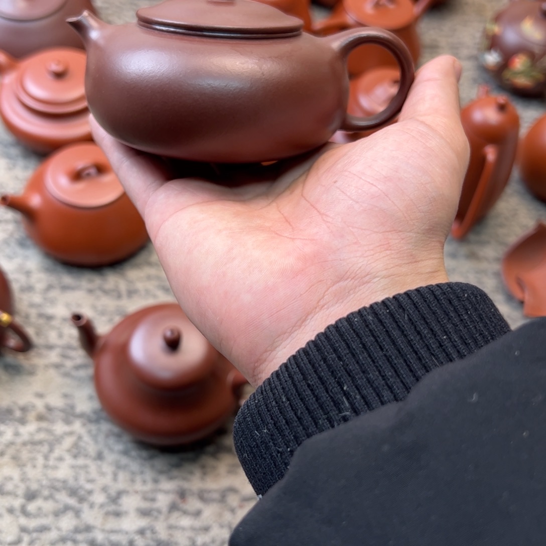 紫砂茶壶开****恋全手工制作