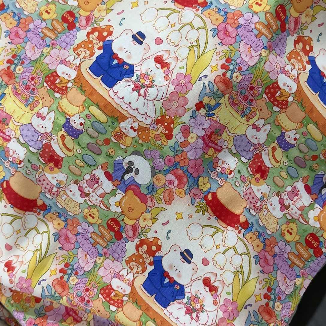 纯棉平布1米长X1.1米宽地卷