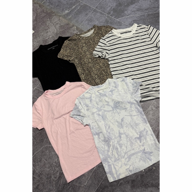 超软自留！仿羊毛高弹圆领修身短袖