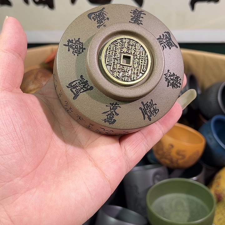 茶杯紫砂全手工紫砂主人杯