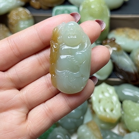 颈饰未镶嵌和田玉用****8
