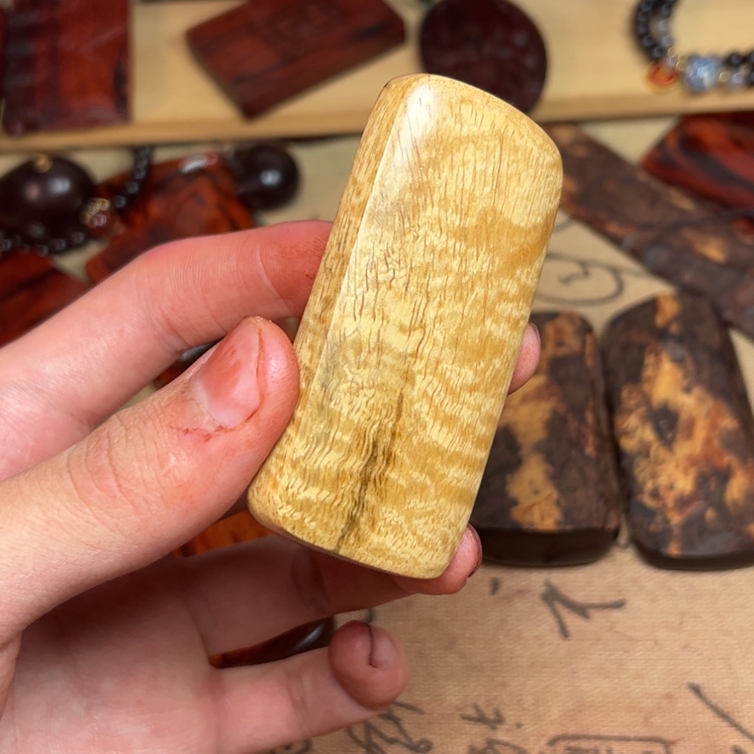 观***小叶紫檀把件印度小叶紫檀