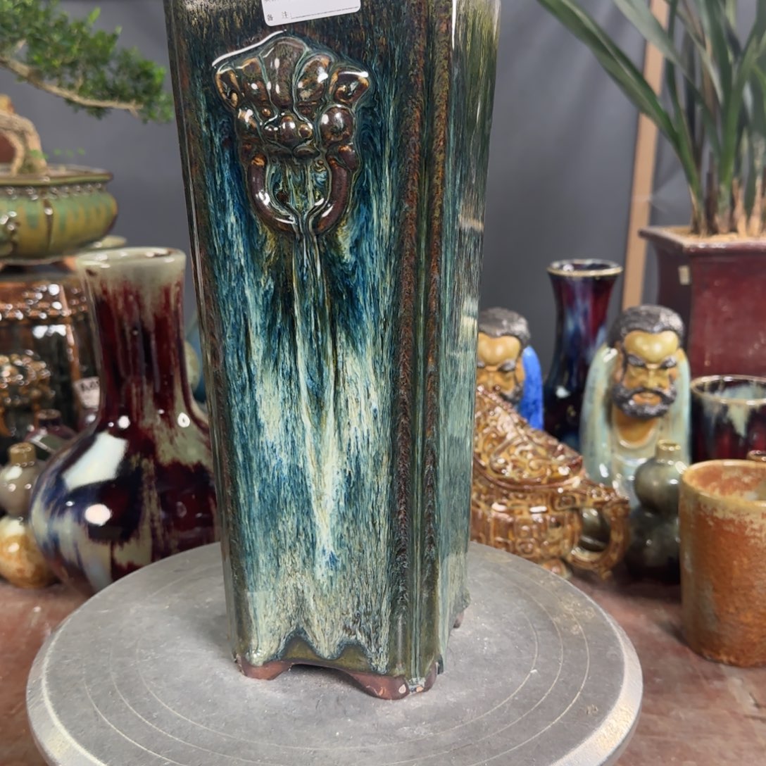 为***队花盆紫砂637          