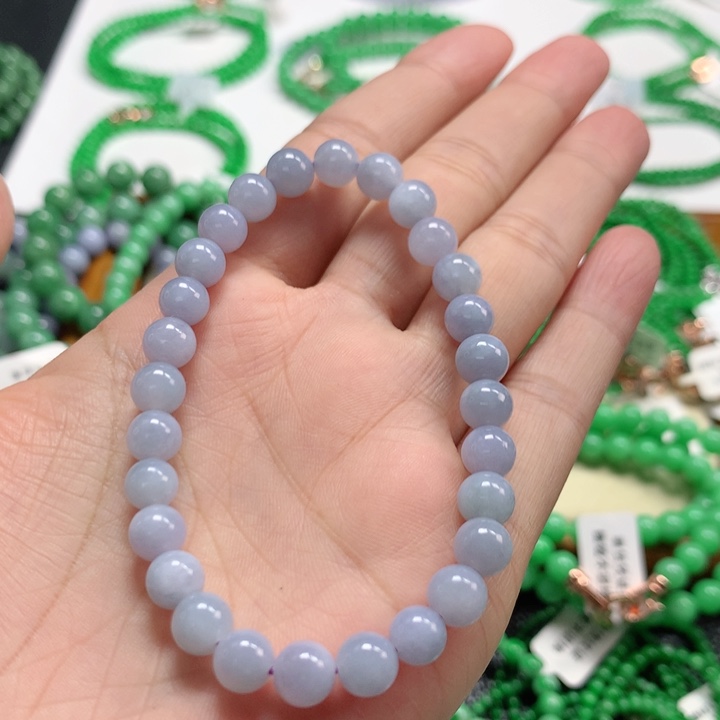 翡翠未镶嵌手链翡翠