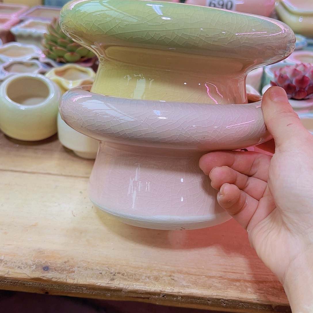 陶瓷花盆当场凑满12包邮