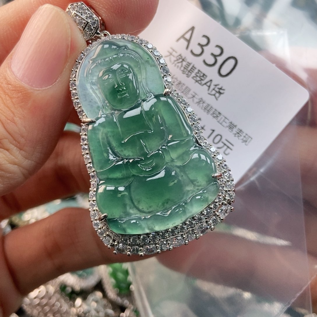 【闪购商品】翡翠未镶嵌吊坠(不含链)