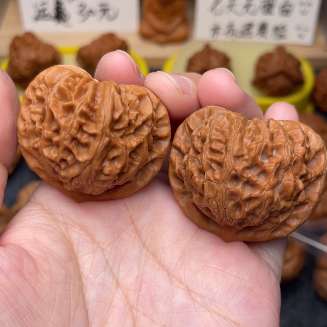 文玩核桃把件宫灯：39