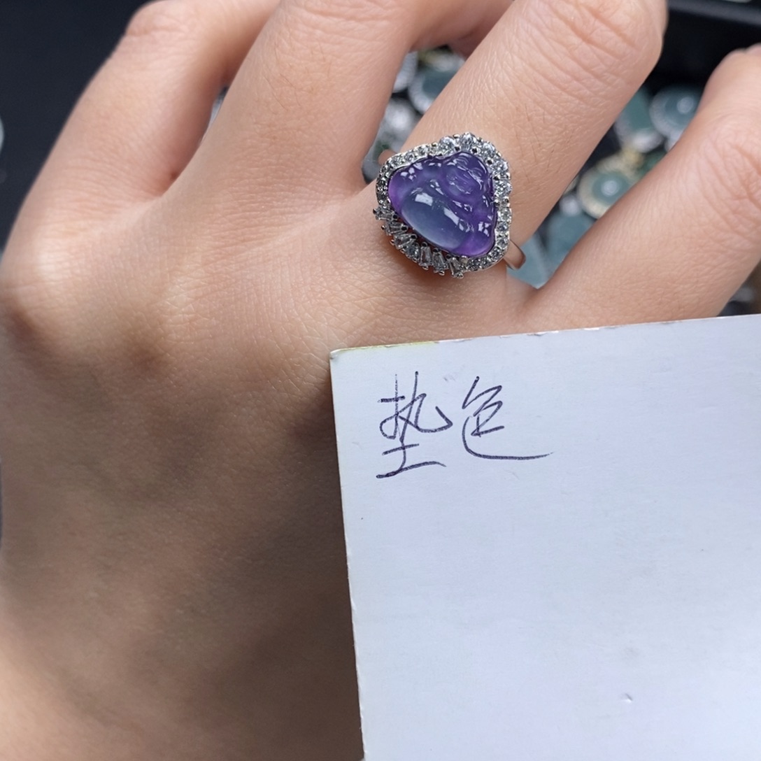 未镶嵌挂件翡翠翡翠