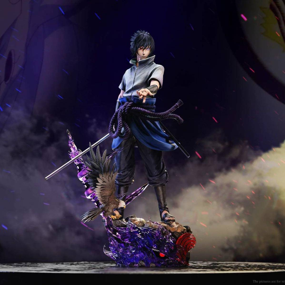 火影忍者 缺氧佐助 手办 动漫手办模玩摆件