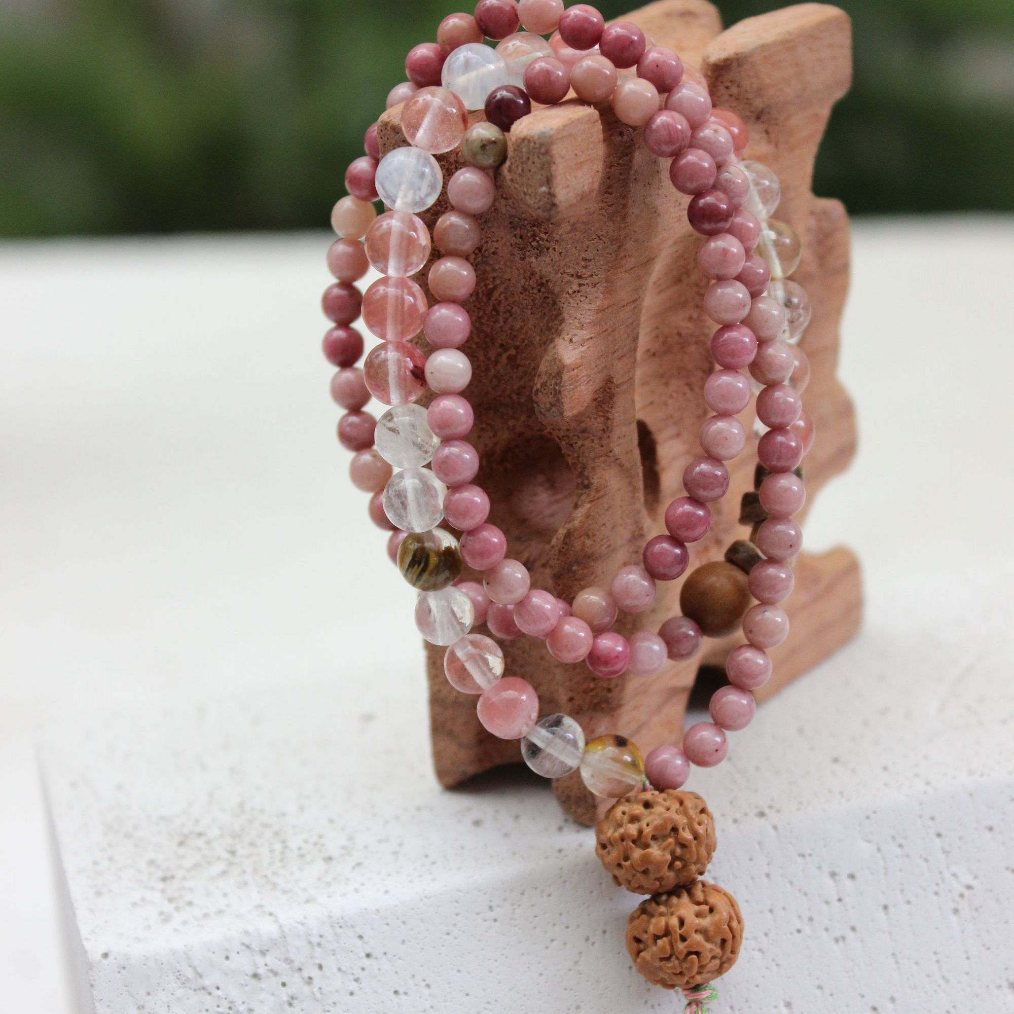 非金属珐琅手链 陶然无忧|听风絮手串