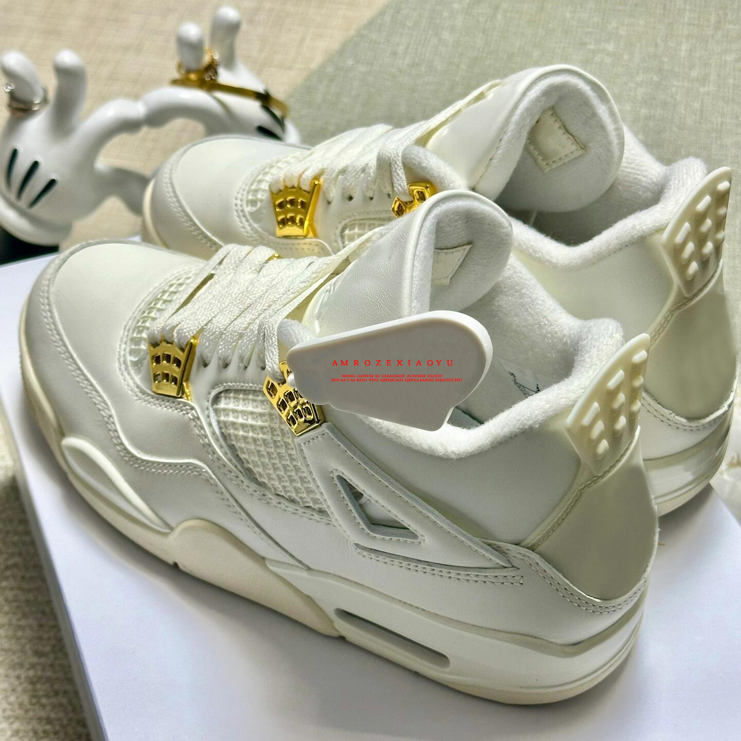 【年货节】⭐AJ4高帮板鞋男时尚休闲鞋网红款美式篮球潮鞋女aj312