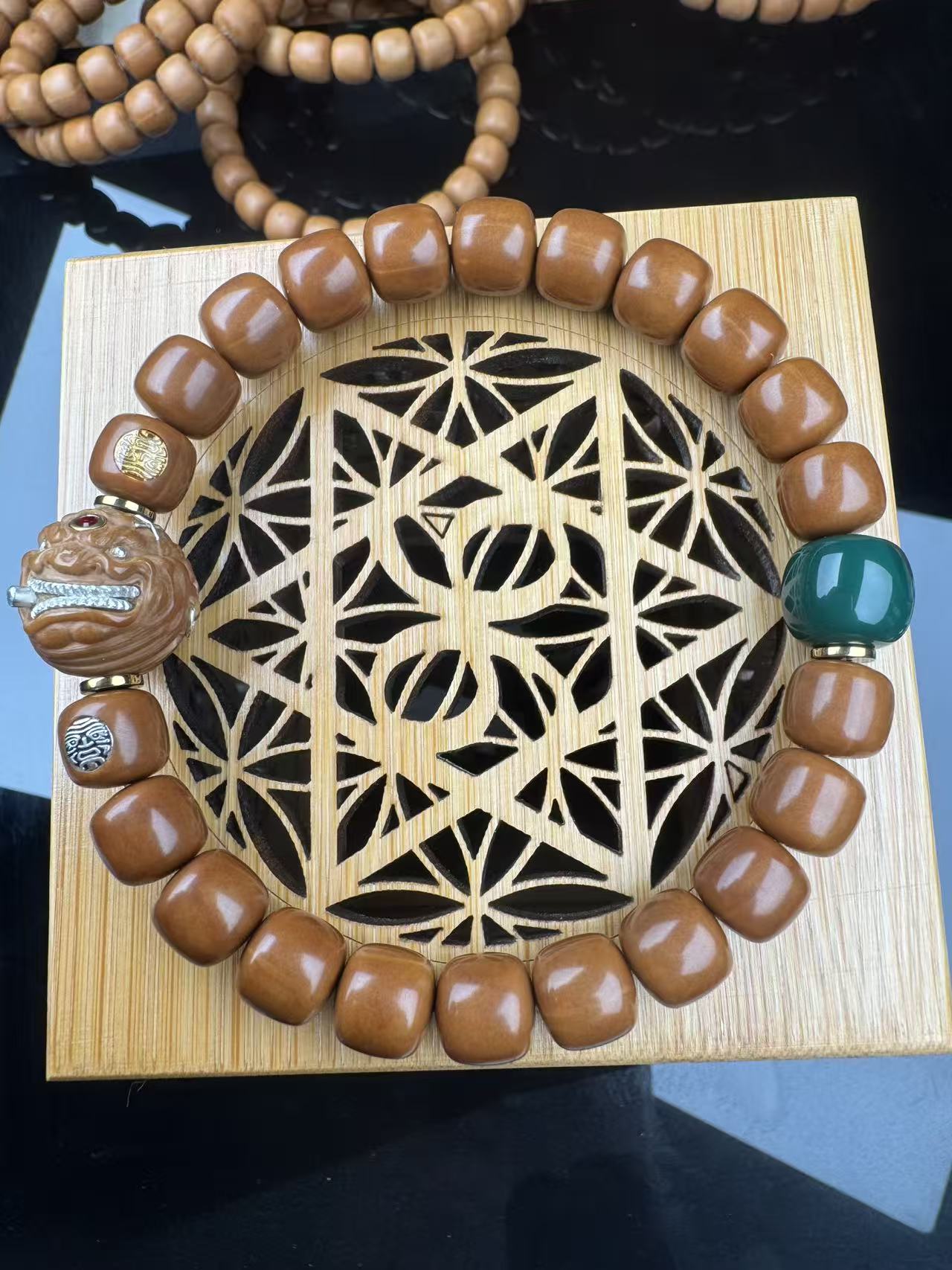 【百悦文玩】猴头手串文玩搭配