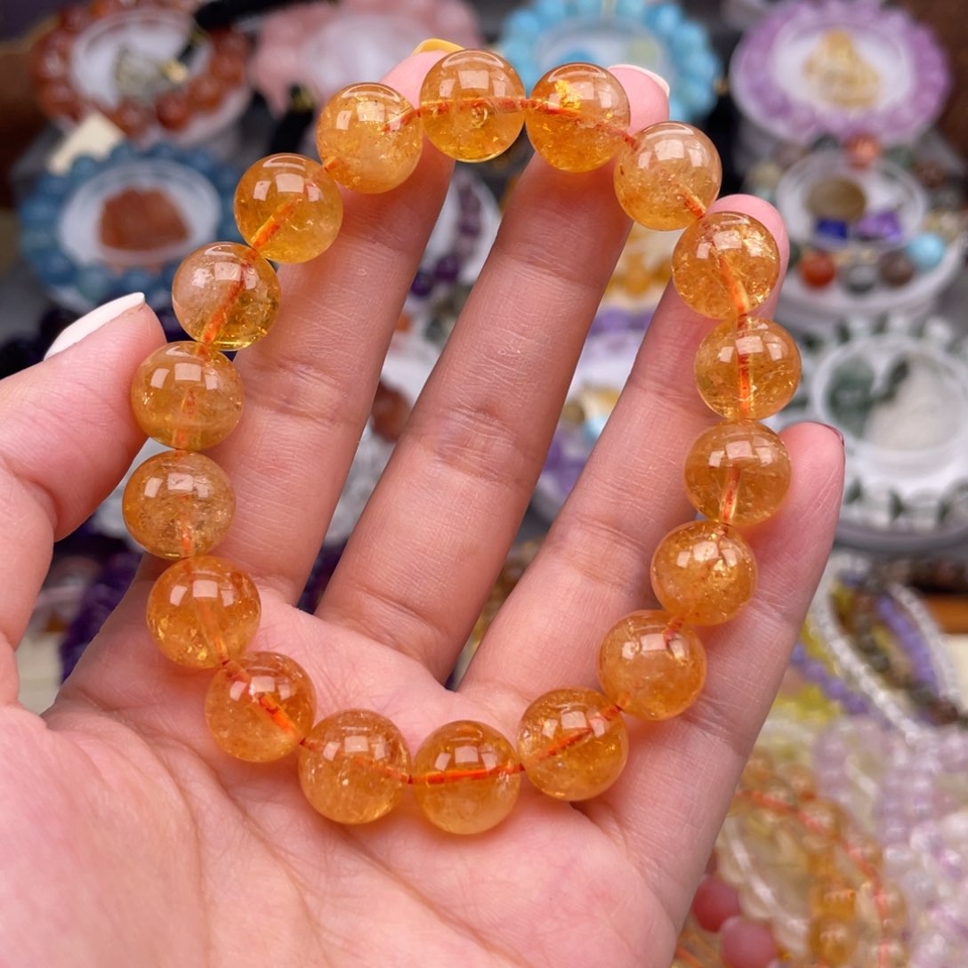 水晶手链未镶嵌S****?天然