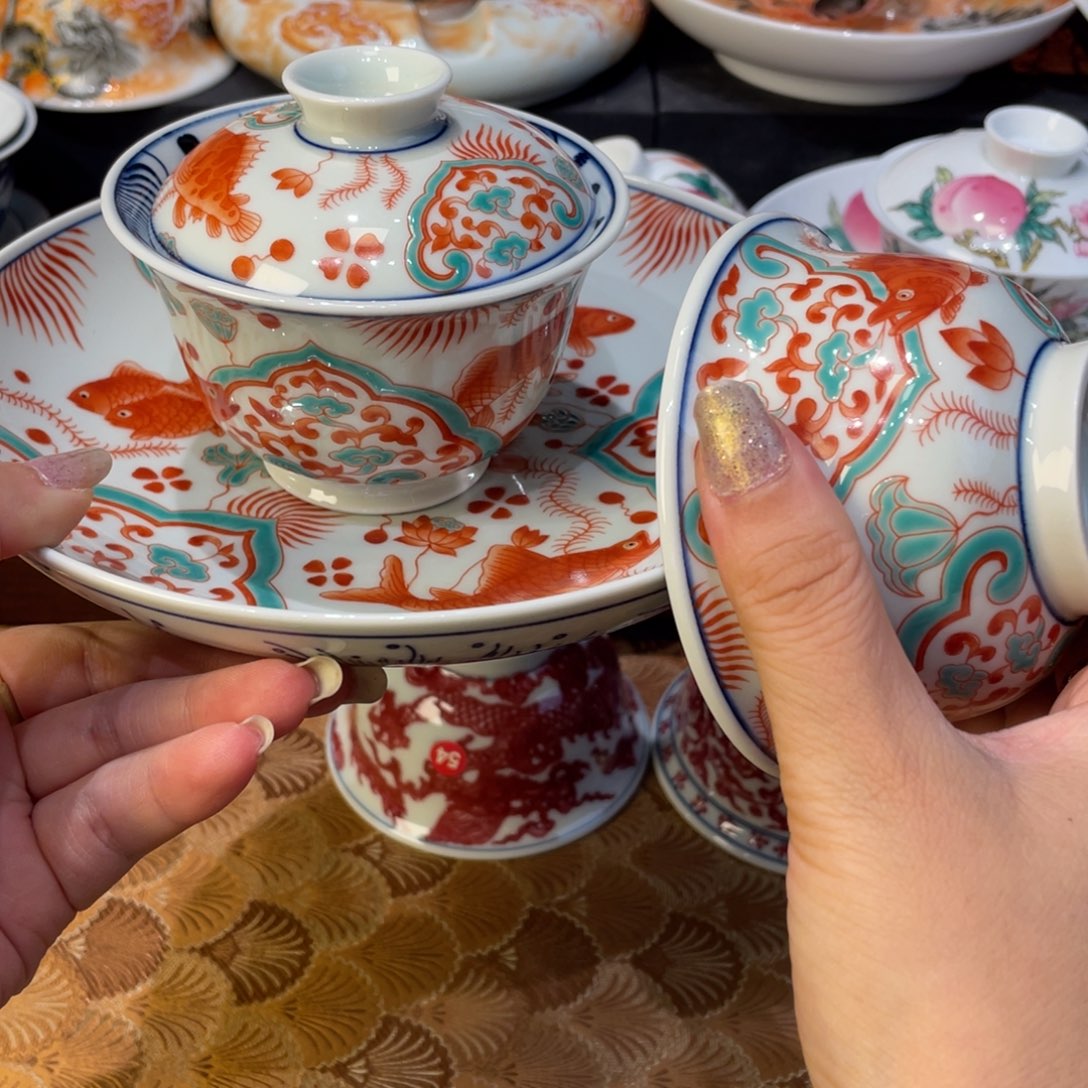 景德镇窑瓷器手绘