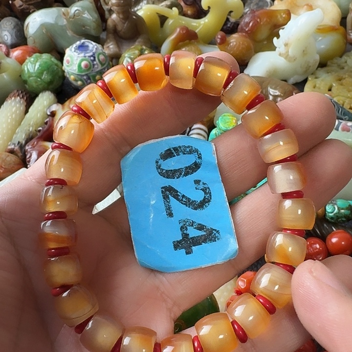 玛瑙/玉髓未镶嵌颈饰